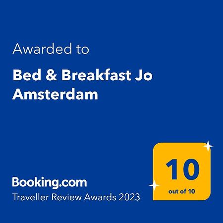 Bed & Breakfast Jo אמסטרדם מראה חיצוני תמונה